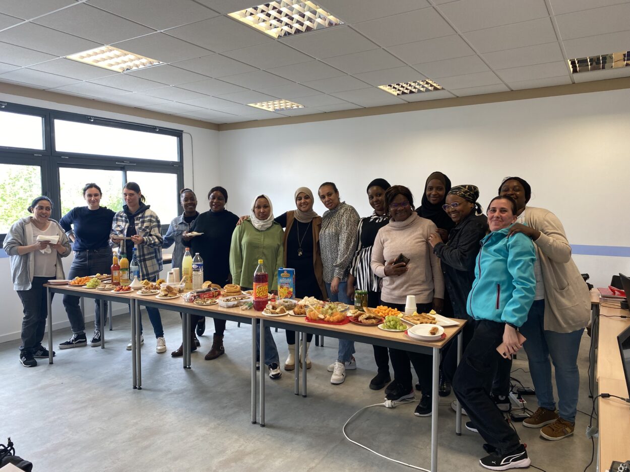 Entre plaisir et partage, une série vidéo autour de la nourriture des stagiaires du CFP de Grigny